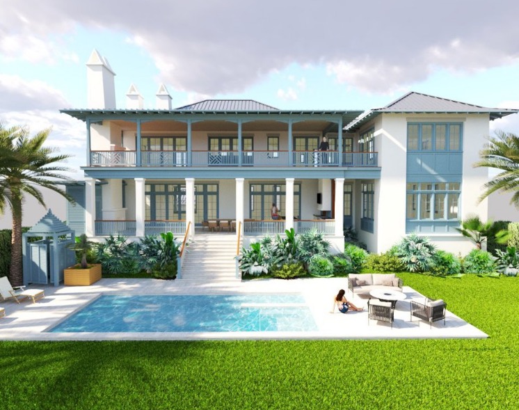 Custom Home in Beach Park, Tampa built by Steven Anthony